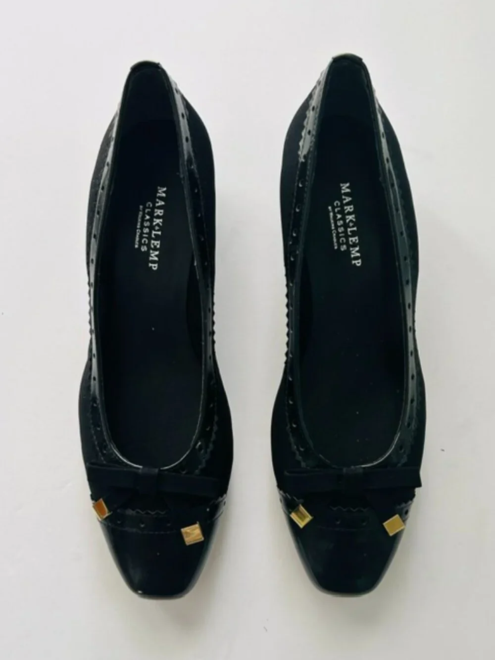 NWT Mark Lemp Classics Women's Black Shoes, Size 8M